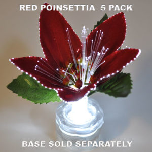 Red Poinsettia 5 pack