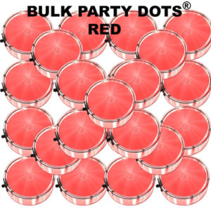 50 Red Party Dots® 50 pack