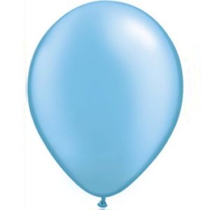 Pearl Blue 28cm Latex Balloons 20 BAG