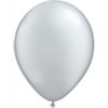 Metallic Silver 28cm Latex Balloons 100 BAG