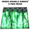 Green Sparkle Ribbon® 5 pack