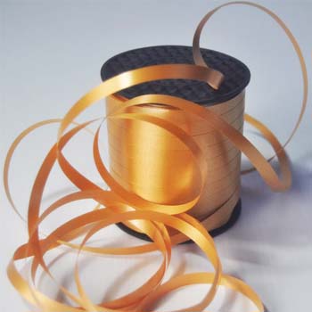 Gold 8mm Wide Curling Ribbon