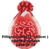 Filigree Swirls Stuffing Balloon 10 pk