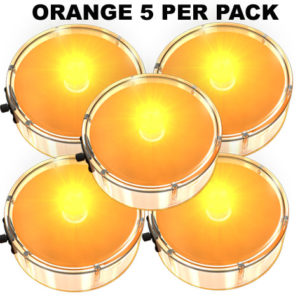 Orange Party Dots® 5 pack x 4