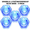 Blue Sparkle Lites® Bases 5 pack