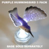 Purple Hummingbird 5 pack