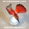 Red Hummingbird 5 pack
