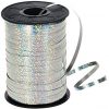 Silver holographic curling ribbon