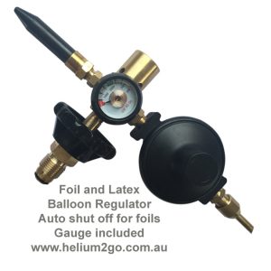 Deluxe helium regulator